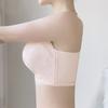Регулируемый бюстгальтер Женский бюстгальтер без бретелек большого размера Тонкий дизайн с защитой от просвечивания Со сбором Поддержка против провисания и Двубортный бюстгальтер