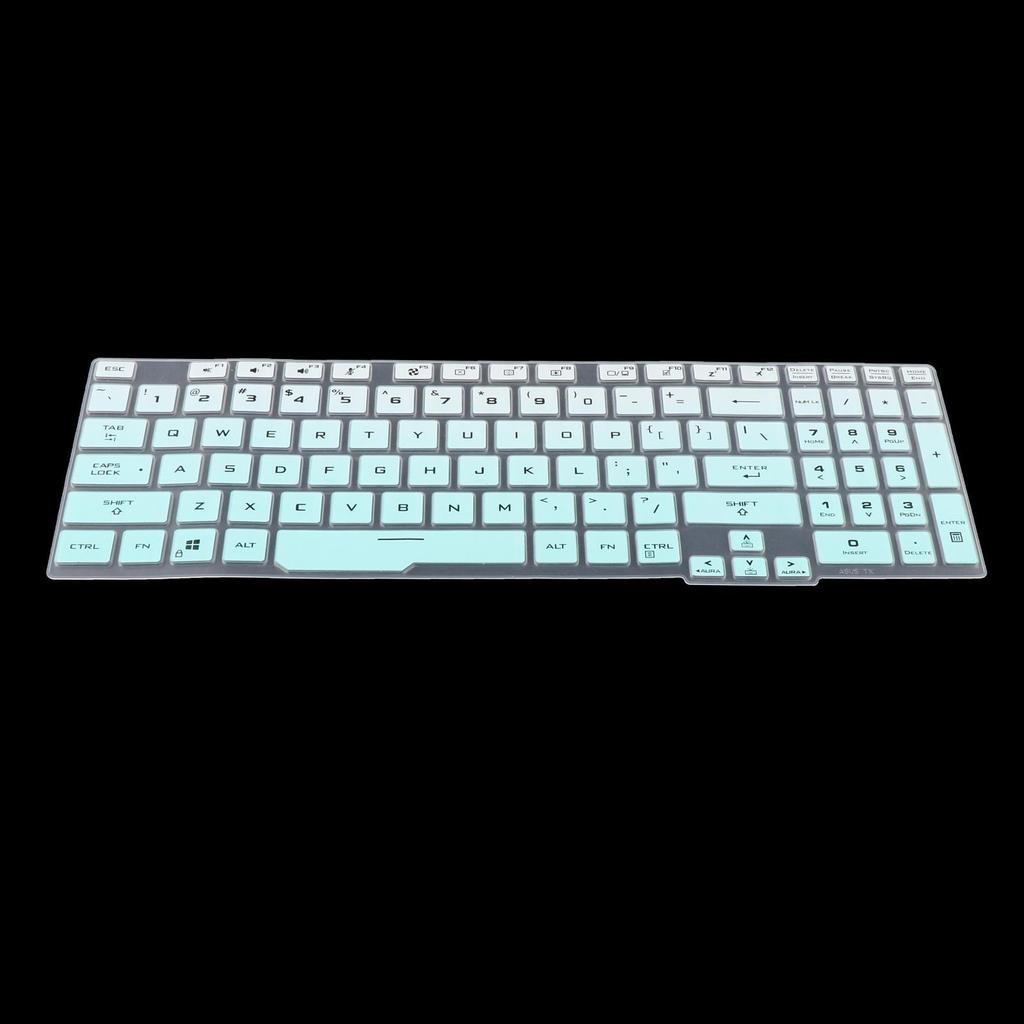 Универсальная защитная пленка для клавиатуры для ноутбуков ASUS TUF Gaming A15, аксессуары черного цвета 