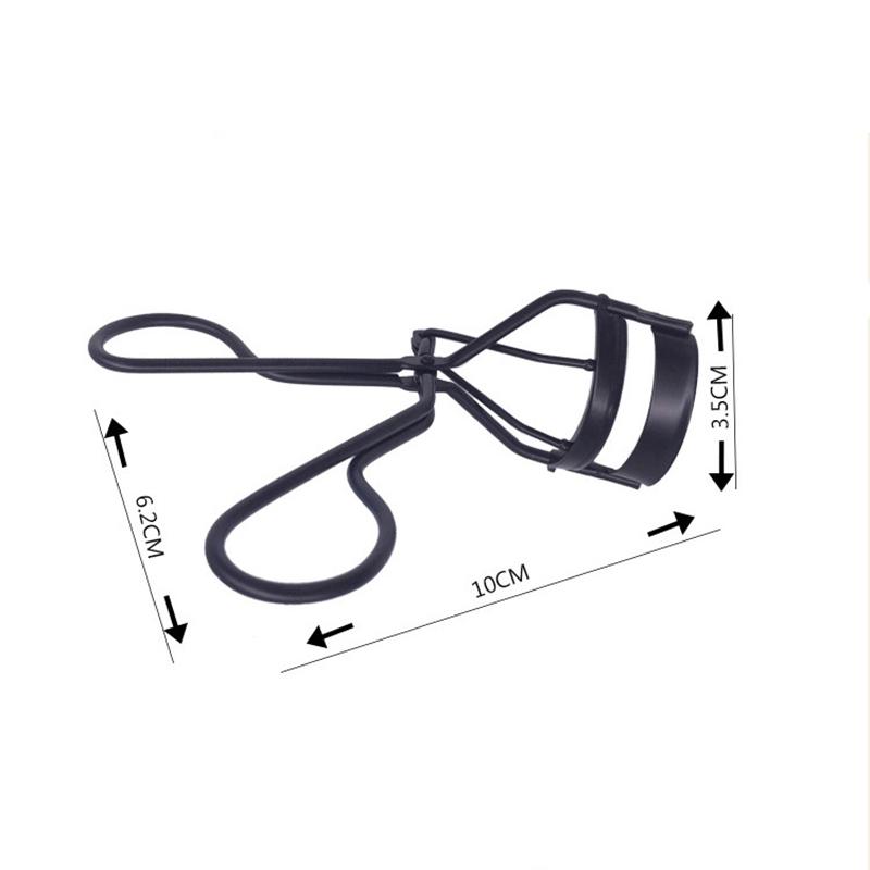 Черные, серебряные щипцы для завивки ресниц из нержавеющей стали, косметический макияж, щипцы для завивки ресниц, инструмент для завивки ресниц, средство для укладки ресниц