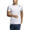 adidas Aero3s Tee Pb Casual Running Sports Short Sleeve White Men's GQ2164
