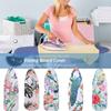 Scorch and Stain Resistant Ironing Board Cover Pad Thick and Printing 140*50CM