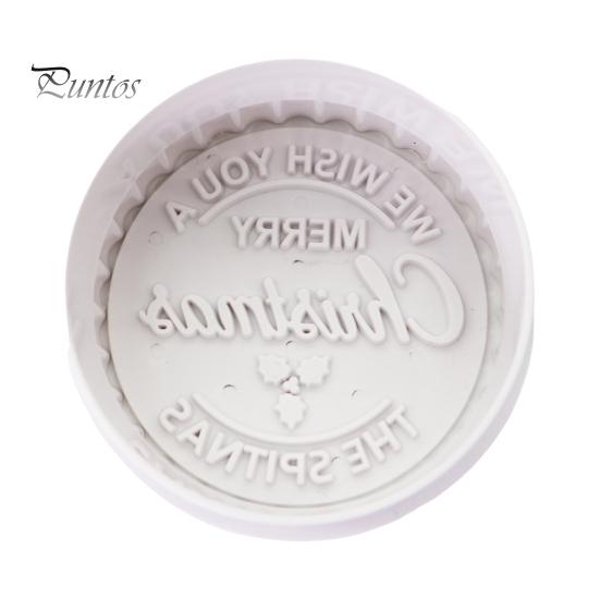 Рождественские штампы для печенья 3D персонализированные помадка глазурь украшение патока кекс резаки выпечка подарок для начинающих семья