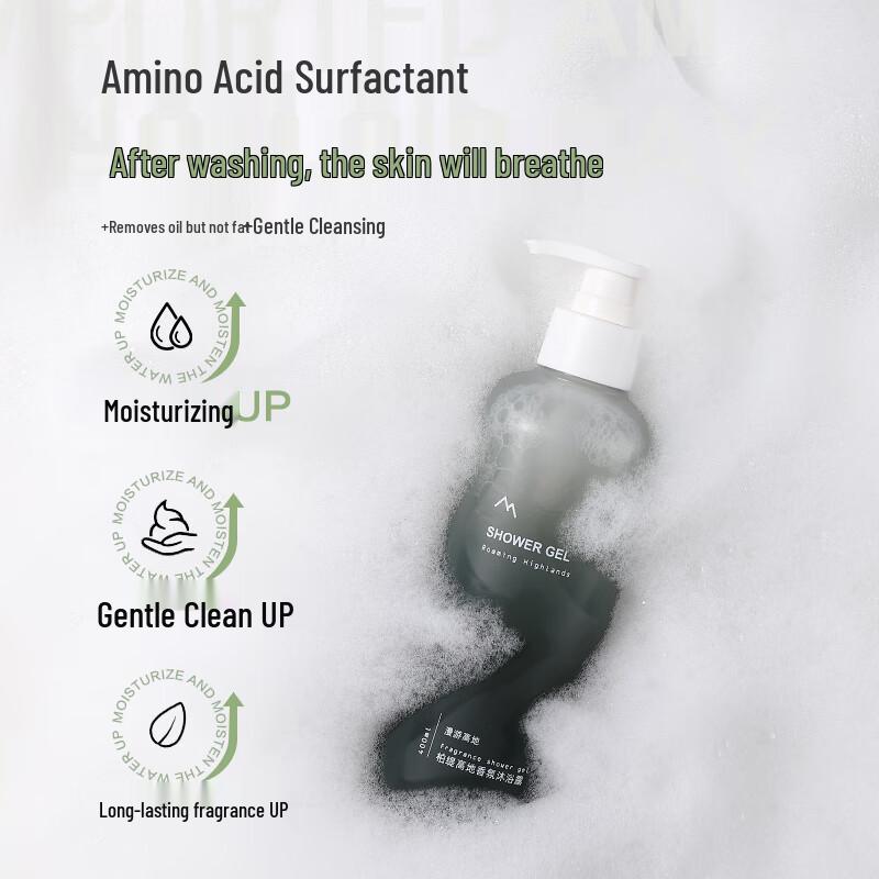 Batte Highland Fragrance Niacinamide Shower Gel 400ml