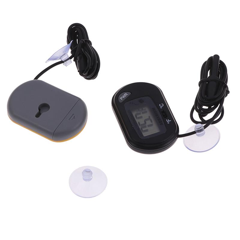 ЖК-цифровой аквариум для рептилий, аквариумный водомер, термометр, температура