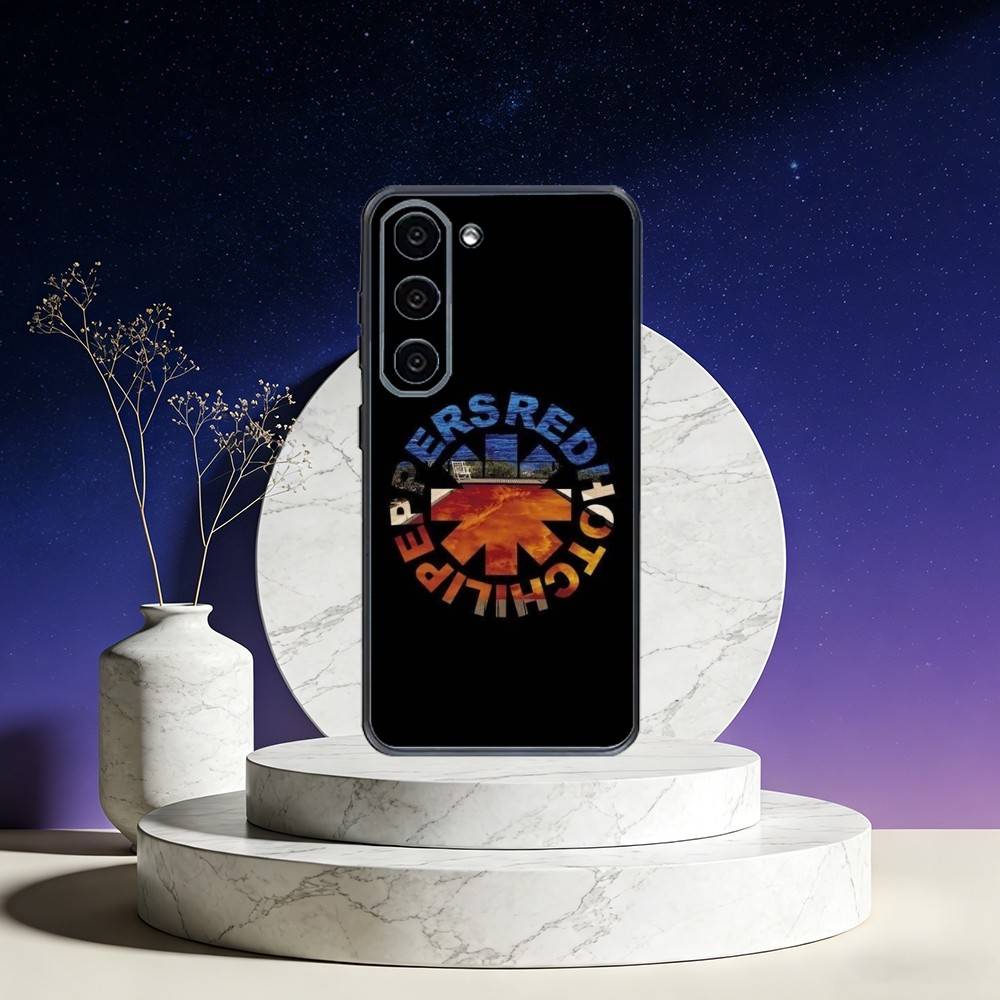 Red Hot C-Chili Peppers Band Phone Case For Samsung Galaxy A73,A72,A71,A70,A53,A52,A51,Others Soft Black Cover