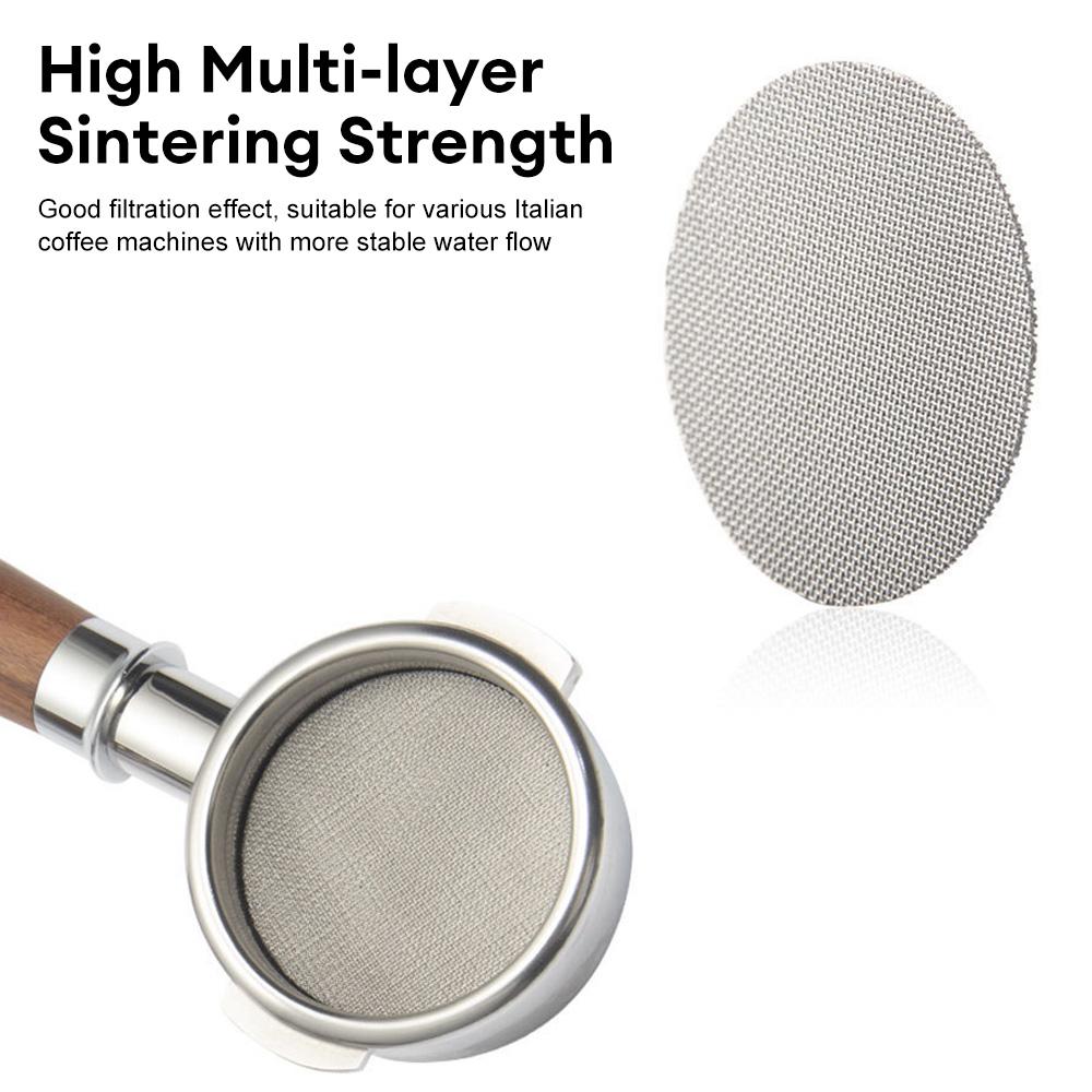 51/53/58 мм многоразовый фильтр для кофе термостойкая сетка портафильтр контактный фильтр для душа для эспрессо-машины