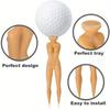 10/20pcs Plastic Novelty Joke Naked Nude Lady Golf Tee Practice Training Golf Tees bulk 70mm for Men Women Golfer Game