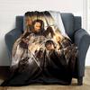 1pc Middle-earth Lord of the Rings Flannel Blanket Soft Warm Throw for Home, Office, Travel, All-Season Cozy Bedding GiftL1114