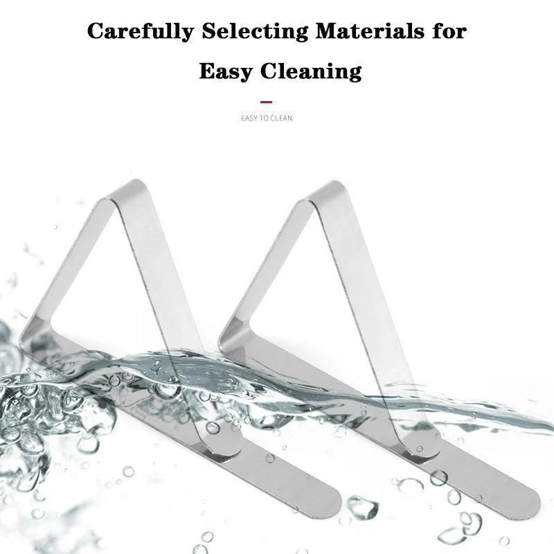 20 шт. зажим для крышки стола из нержавеющей стали зажимы для скатерти нескользящие подходит для толстых столов для пикника на открытом воздухе ресторан