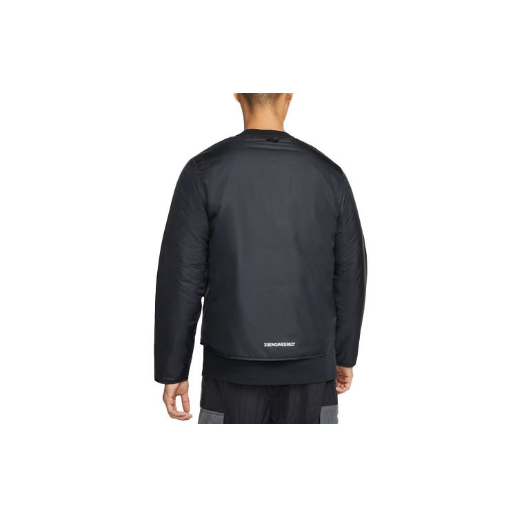 Jordan Съемная хлопковая куртка Gore-Tex 2-в-1 с термо-капюшоном и большими карманами, мужская верхняя одежда, черная DC0063-010