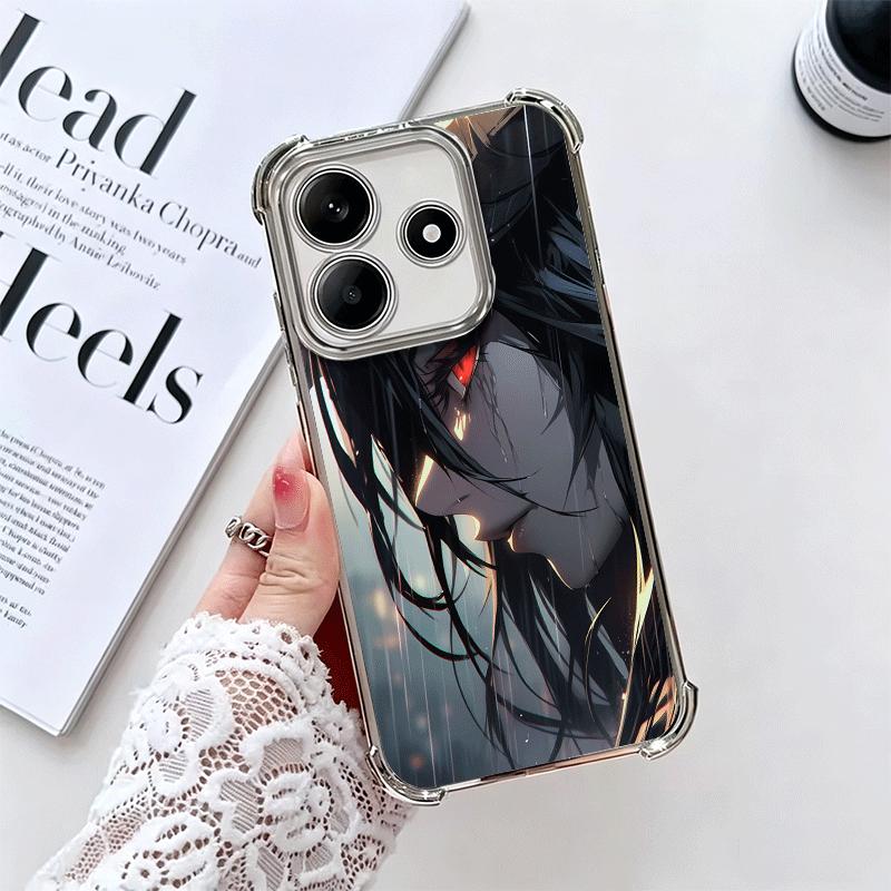 Аниме Чехол для телефона с покрытием Albedo O-Overlords Для Xiaomi Redmi Note 14 15 Pro Plus 13 12 11 11S 11T 10 9S 9 5G Противоударный Airbag C