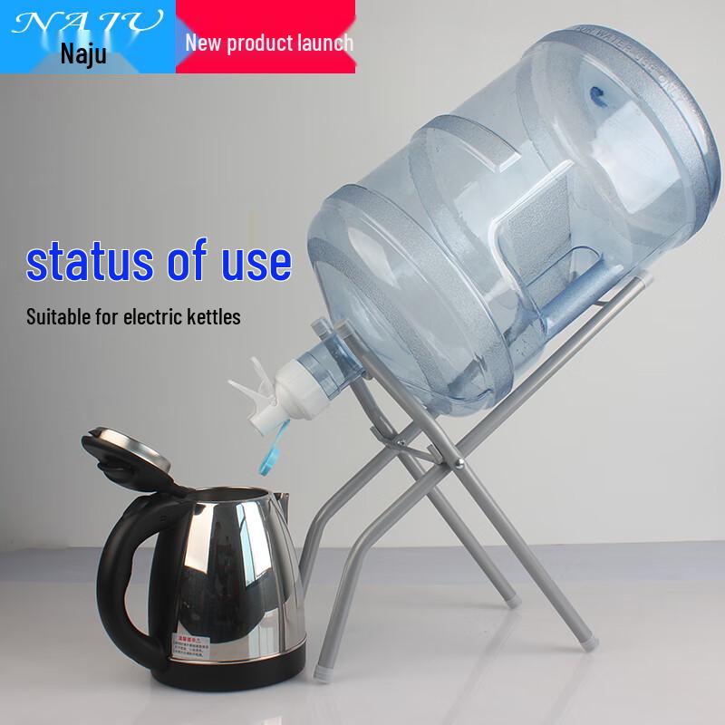 Wooden Bottled Water Dispenser Stand with Pump