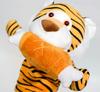 Tiger Puppet Plush Toy with Open Mouth [Meat Included]