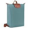 Longchamp Рюкзак Le Pliage Original с текстурированным логотипом, регулируемым широким плечевым ремнем, женский, цвет Эвкалиптово-зеленый, 10284089P93