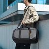 Men Large Capacity Luggage Bag for Business with Shoe Storage Lightweight Decompression Travel Bag