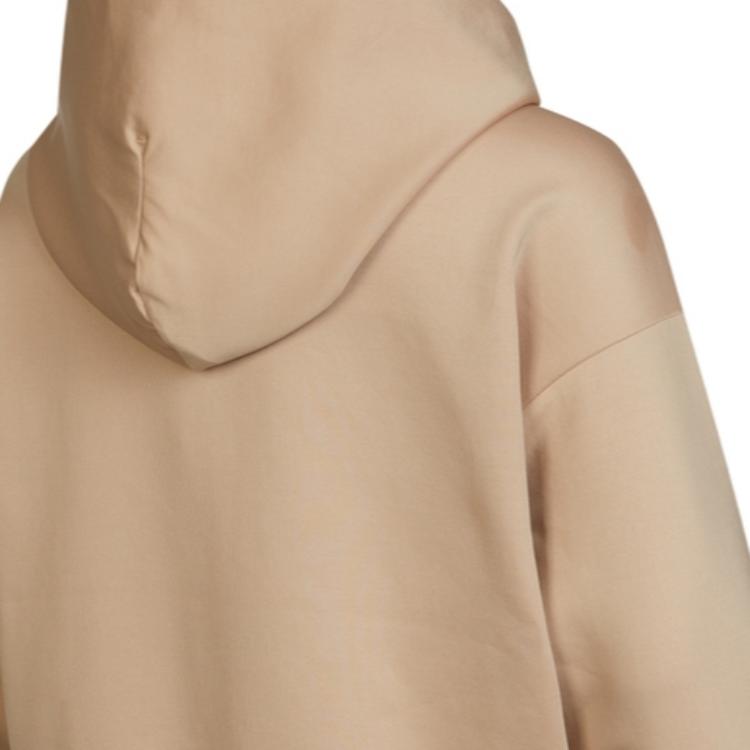 Adidas Трикотажная толстовка с капюшоном и завязками с буквенным принтом, женская толстовка цвета хаки IB2756