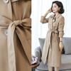 Spring and Autumn Overcoat For Women Slim Fit and Thin Trench Coat Women's Mid-Length Khaki Large Size Fashion Coat