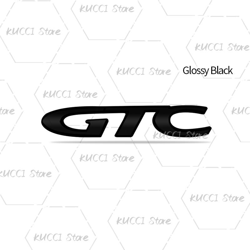 Alloy Metal GTC Grille Emblem Rear Trunk Badge Sticker For Vauxhall Opel Corsa Rocks Vectra Zafira Mokka Meriva Insignia Astra