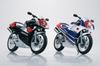 Aoshima Bunka Kyozai Масштабная готовая Honda NSR250R Черный x Серебристый с семенами (АОСИМА) 1/12 '89 Мотоцикл, Металлик, Прибл.. 165 мм, Предварительно окрашенный