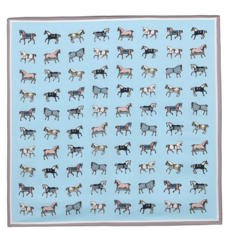 DOYOUKNOWMC ВСЕСЕЗОННЫЙ Мини Мал Пастельно-голубой Маленький Шарф