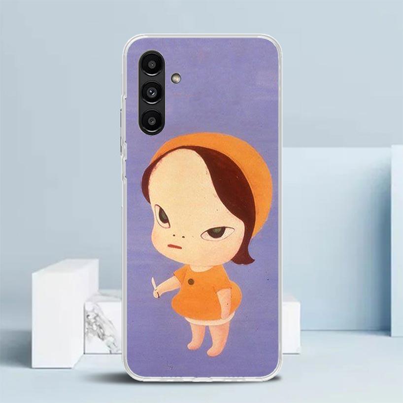 Y-Yoshitomo Nara Чехол для Samsung Galaxy A17 A37 A57 A16 A26 A36 A56 A15 A14 A55 Чехол для телефона A13 A53 A25 A35 A24 A34 A23 A33 Gal