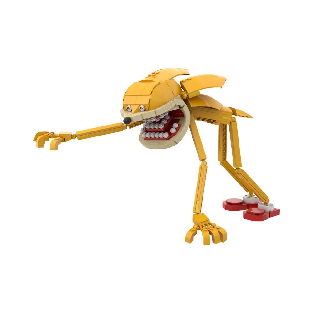 MOC Анимированный Персонаж Sonices Модель Строительные Блоки Ужас Грешный Еж Экшн-Фигурка Сборные Кирпичики Игрушка Подарок на Хэллоуин