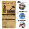 Seychelles Water Purifier Portable Water Purification Bottle Survival Pro Exclusive Pouch Set SURVIVAL PRO.