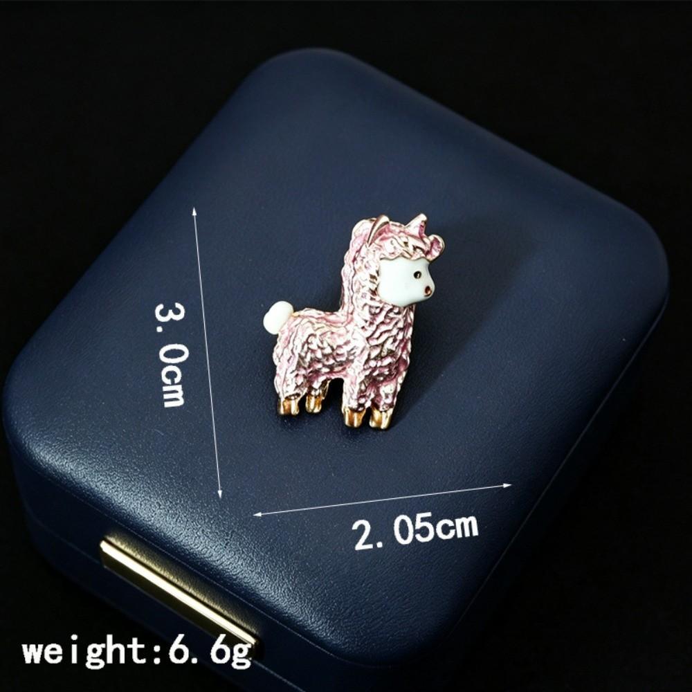 Shiny Rhinestone Sheep Brooch Faux Pearl Lapel Pin Gifts Cardigan Clip  Clothing Accessories