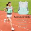 Reflective Lightweight Outdoor Sports Vest with Multi-Pocket Storage for Night Running