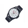 Casio Стандартная серия 50M Водонепроницаемые Элегантные Кварцевые Часы Мужские Часы с Браслетом из Нержавеющей Стали Белые MTP-E700B-7EV