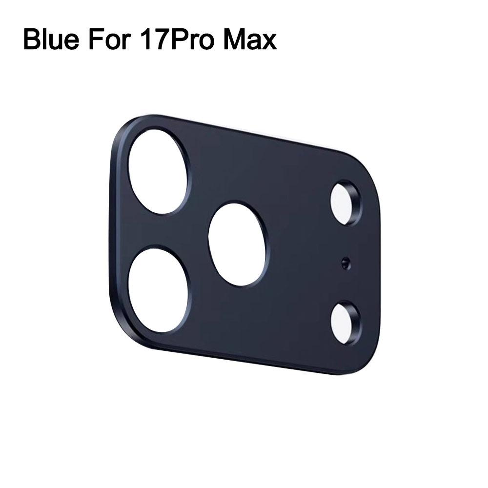 Металлический протектор объектива из алюминия Полное покрытие Оранжевая крышка объектива камеры Защита от царапин HD для iPhone 17Pro/17 Pro Max