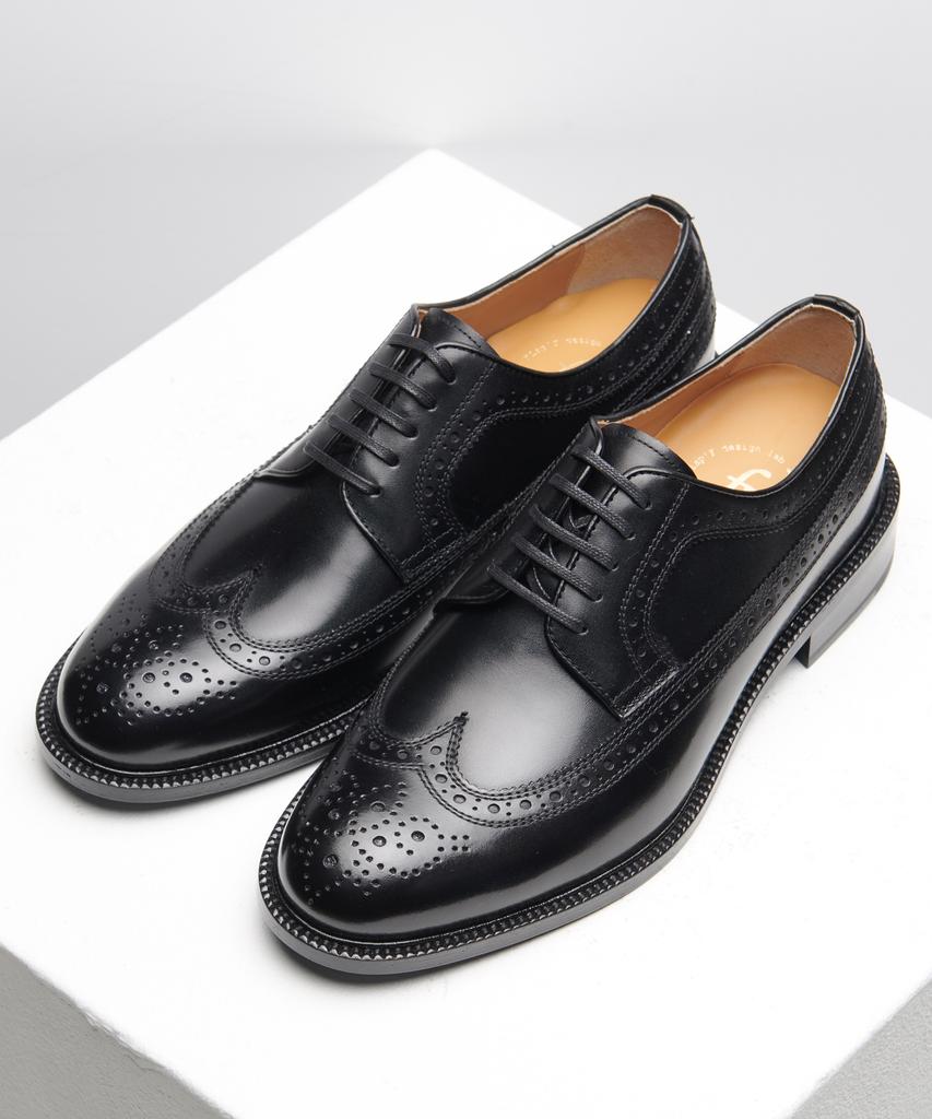 Flap'F Wayne Brogue Derby Bk
