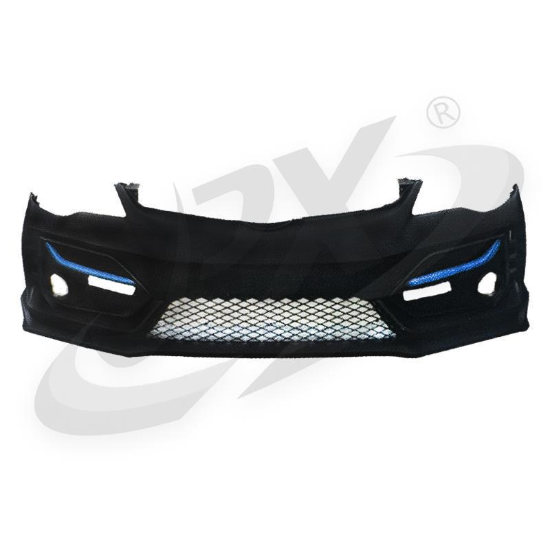 Широкий обвес TYPE-R для Honda Civic 2012-2015: Раздельные передний и задний бамперы