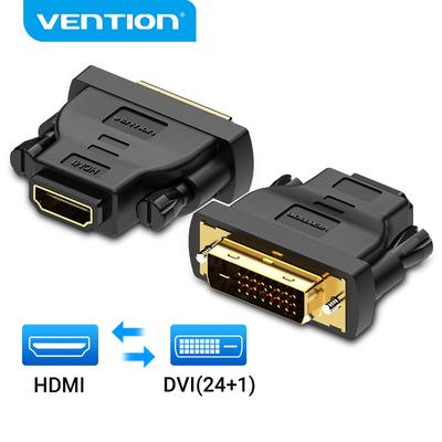 Vention DVI-HDMI адаптер двунаправленный DVI D 24+1 штекер-HDMI-мама кабельный разъем-конвертер для проектора HDMI-DVI