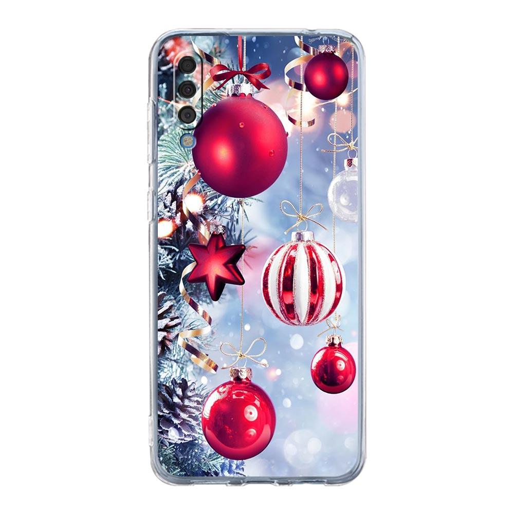 Рождественский чехол с принтом для Samsung A14 5G A12 A22 A32 A34 A42 A52 A54 A50 A70 A40 A20E A10S A20S A02S A04S