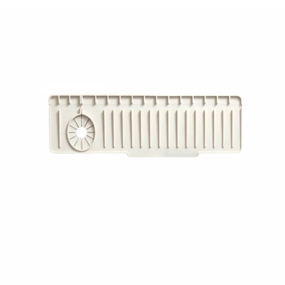 Unilateral Side Hole Kitchen Faucet Sink Mat Splash-Proof Kitchen Sink Draining Pad Bathroom Use