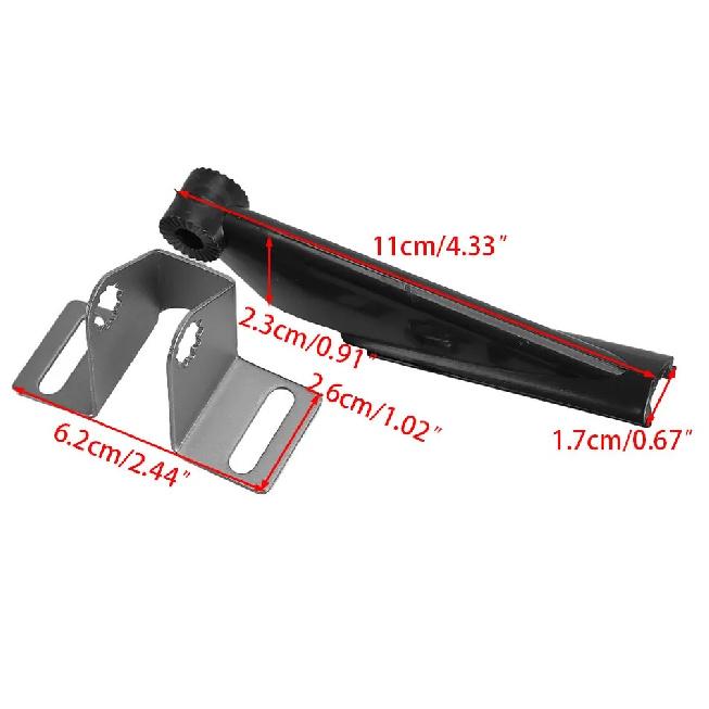 Skimmer Transducer Mount Transom Bracket Kit Fit for Lowrance DSI HDI Unit 000-10262-001