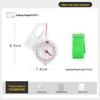 Thumb-Style Directional Compass with Map Scale - Quick North Alignment