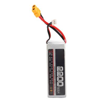 Липо Аккумулятор 7.4V 2S 2200mAh 25C Высокий Ток Разряда Аккумуляторы для RC Модели Дрона Полета