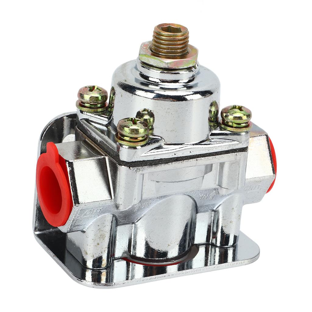 Carburetor Fuel Pressure Regulator 4?12 To 9 Psi 38in NPT Port Zinc Alloy 12?803 for Holley