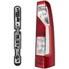 Renault Master III 2010- right rear lamp + right rear lamp insert 2 pcs. Set