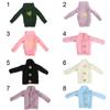 Toys Handmade Doll Accessories Dressing Clothes Mini Knitted Sweater Fur Coat Tops Casual Dress