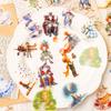 40pcs/lot Memo Pads Material Paper Fantastic Journey Junk Journal Scrapbooking paper Decoration stationery