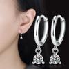 Diamond Geometric Zircon Earrings Women's High Sense Sweet Personality Earrings Romantic Fashion Ear Buckles