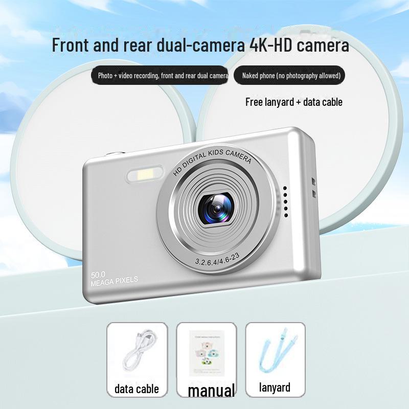 Портативная цифровая камера высокой четкости 48 МП — идеально подходит для дома, студентов и детей