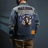 Men's Xintang Embroidered Denim Jacket | 2025 Trendy Loose Retro Workwear for Spring & Autumn