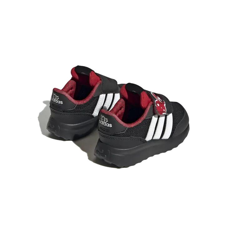 adidas Neo Run 70S Cny Удобные Повседневные Прочные Низкие Кроссовки Детская Обувь Черный Белый Красный IE4262