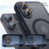 Чехол для телефона с защитой объектива для 17 16 15 14 Plus Pro ProMax Для MagSafe Ударопрочный Термостойкий Прозрачный Защитный Чехол