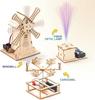 Wood Craft Kit STEM Kits DIY Science Building Projects 3D Wooden Puzzles Assembly Model Set Educational Toys for Boys & Girls
