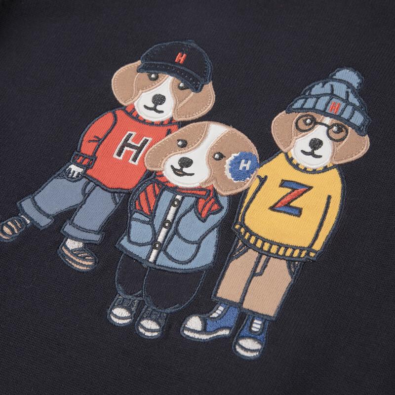 Унисекс теплый вязаный пуловер HAZZYS для детей